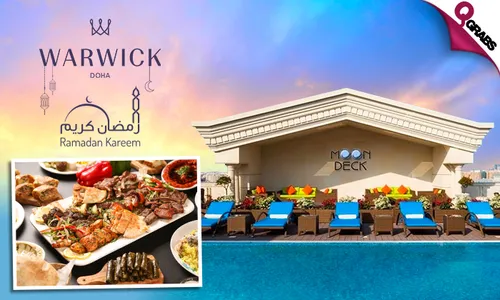 Suhoor Buffet at L’auberge Restaurant with Pool Access at Warwick Doha Hotel!